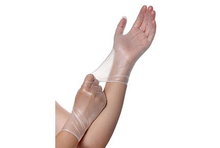 Перчатки Filoskin Vinyl белые (прозрачные) без пудры