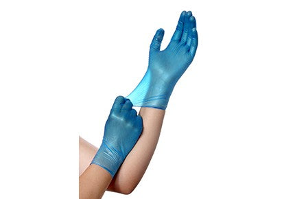 Перчатки Filoskin XVinyl Vinyl-Nitrile Blue неопудренные