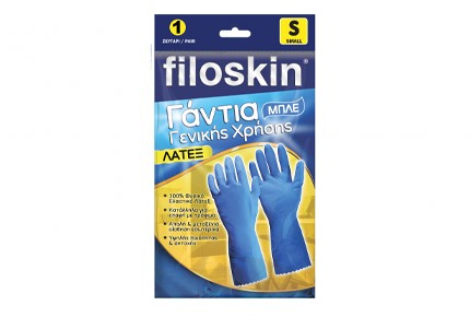 Filoskin Latex Blue General Use Gloves