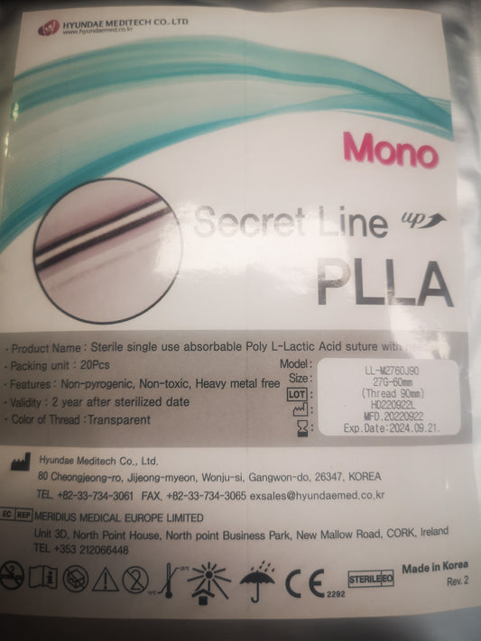 ΝΗΜΑΤΑ PLLA MONO 27G-60MM/TH-90MM