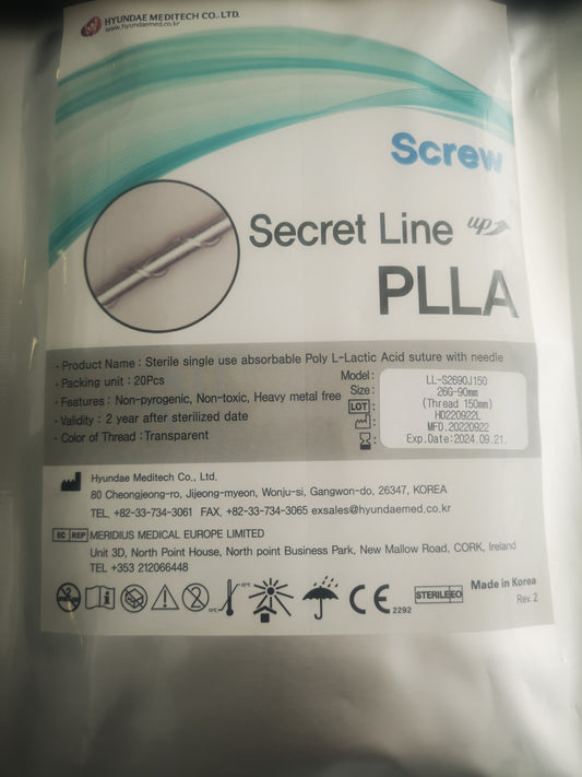 Σπειρώματα ΒΙΔΑ PLLA 26G-38MM/TH-50MM