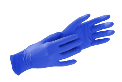 F. Bosch Nitrile Gloves Blue Powder - Free